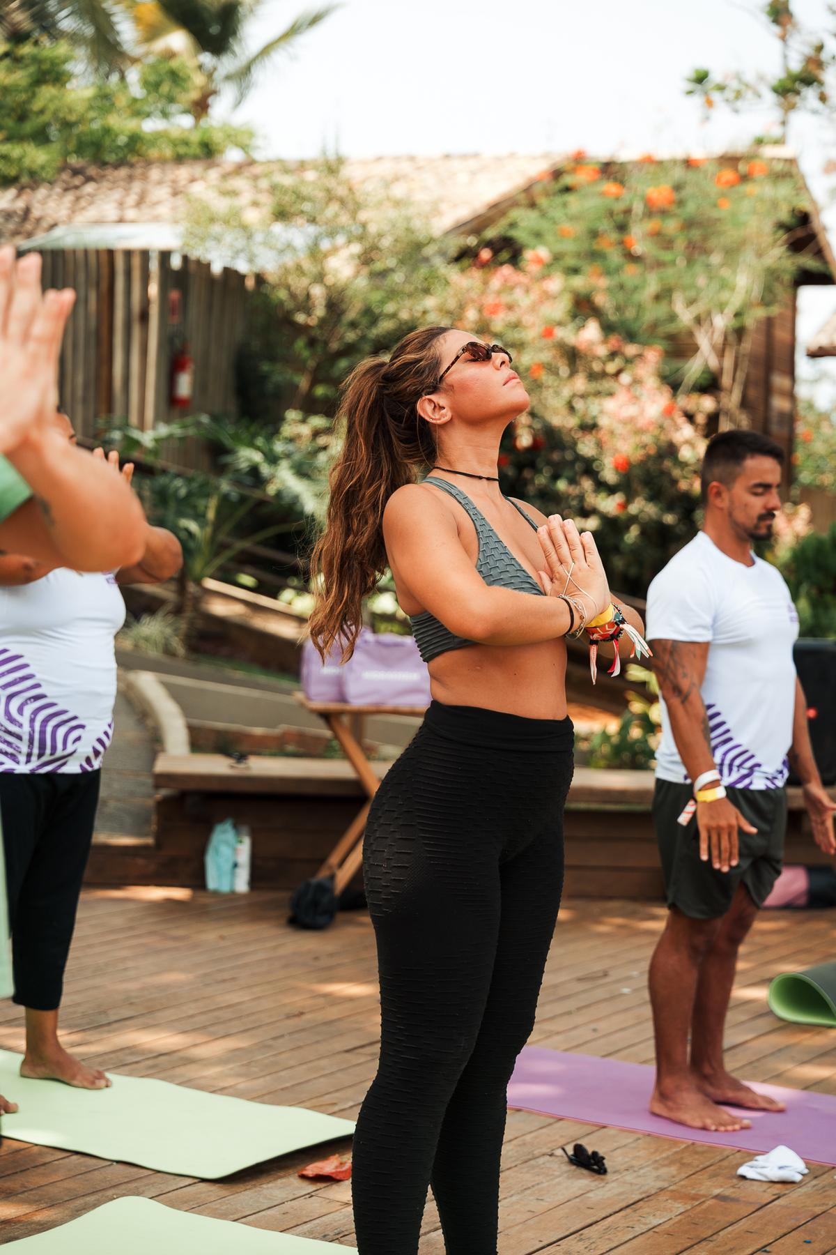Yoga ao ar livre